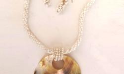 Seashells Necklace Hand Crafted